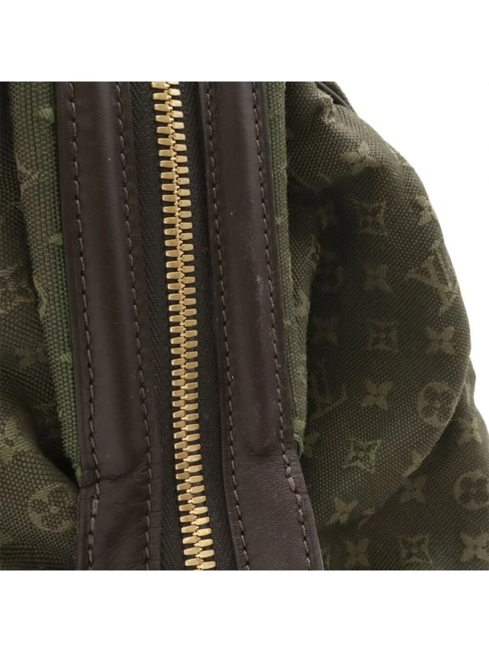 Louis Vuitton Monogram Mini e Boston Bag Canvas Khaki